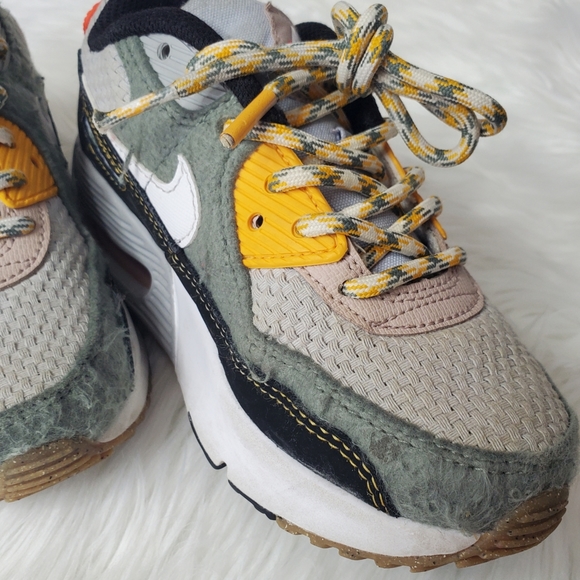 Nike Air Max 90 Buckle Spiral Sage (PS) - Picture 7 of 11